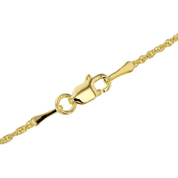 14K Yellow Gold Rope Chain 18