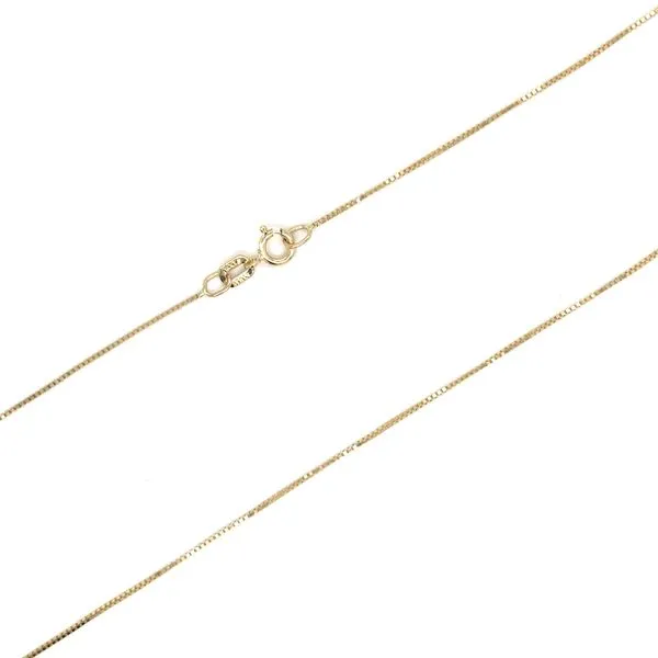 Estate 14K Yellow Gold Box Chain 18