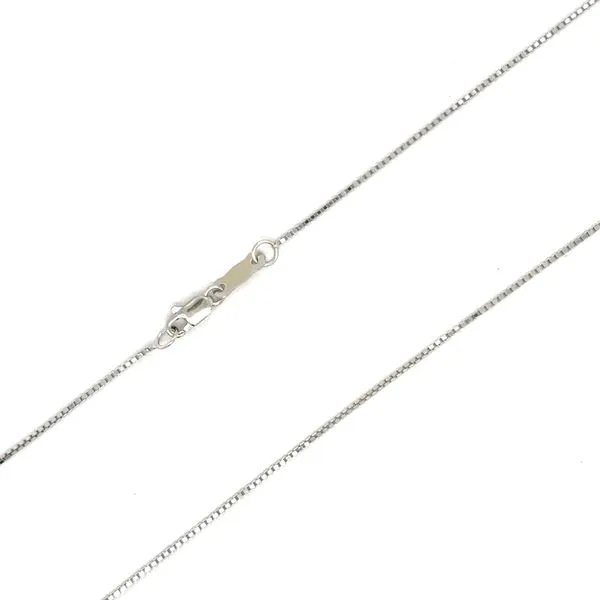 Estate White Gold Box Chain Georgetown Jewelers Wood Dale, IL
