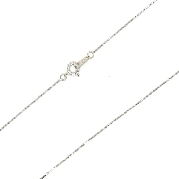 Estate White Cold Box Chain Georgetown Jewelers Wood Dale, IL