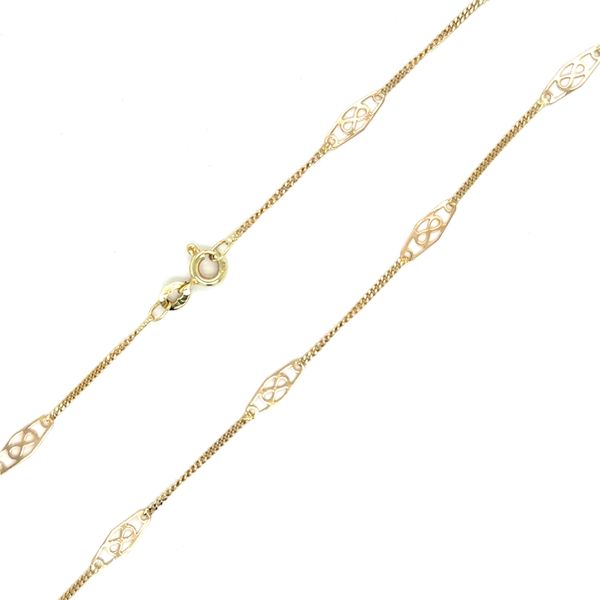 Estate Gold Infinity Station Chain Georgetown Jewelers Wood Dale, IL