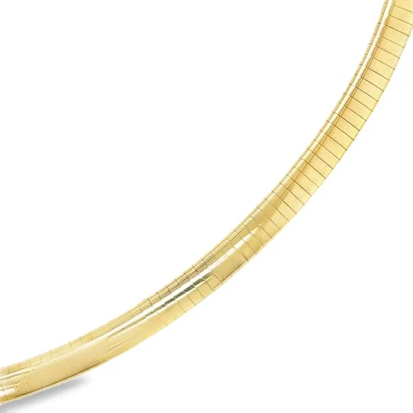 Estate Gold Omega Necklace 16