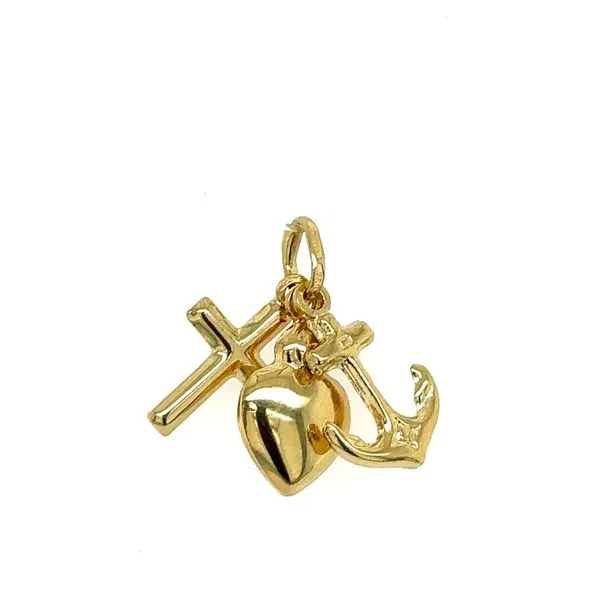 Estate Faith Hope and Charity Charm Georgetown Jewelers Wood Dale, IL
