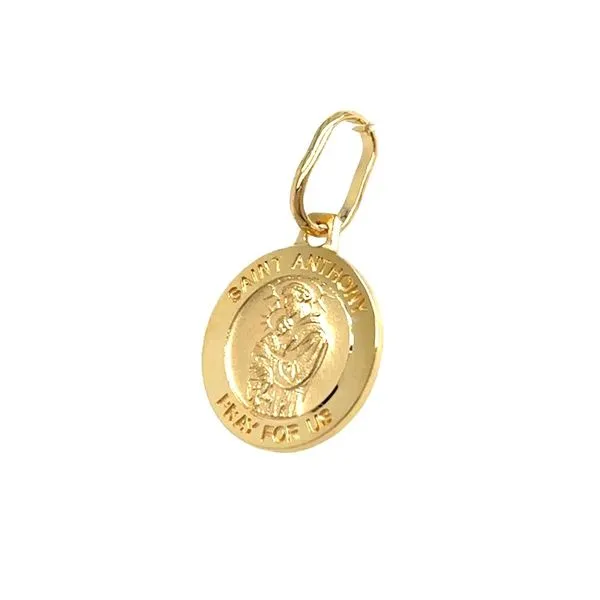 Estate Gold St. Anthony Medal Image 2 Georgetown Jewelers Wood Dale, IL