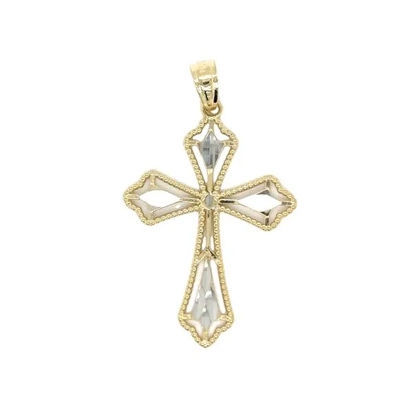 Estate Gold Two Tone Cross