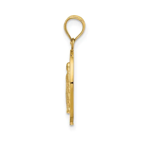 14K Yellow Gold Miraculous Medal