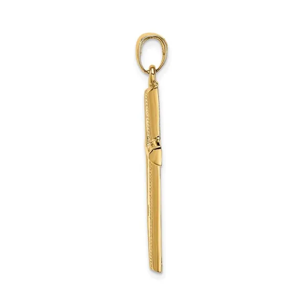 14K Yellow Gold Cross