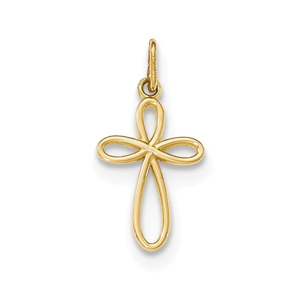 14K Yellow Gold Cross Georgetown Jewelers Wood Dale, IL