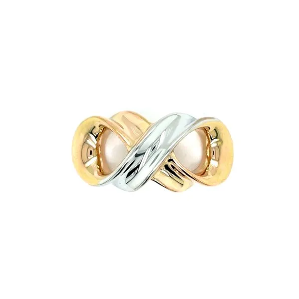 Estate Gold Infinity Pendant