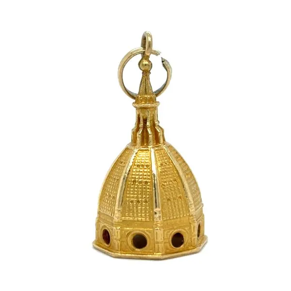 Estate 18K Yellow Gold Sistine Chapel Charm Georgetown Jewelers Wood Dale, IL