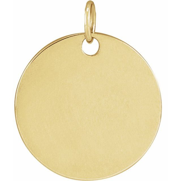 14K Yellow Gold Lily of the Valley May Birth Flower Pendant Image 2 Georgetown Jewelers Wood Dale, IL