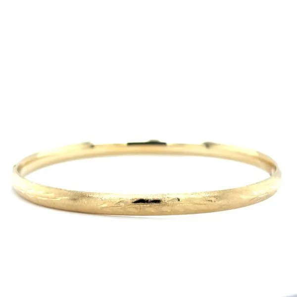 Estate 14K Yellow Gold Hinged Bracelet Georgetown Jewelers Wood Dale, IL