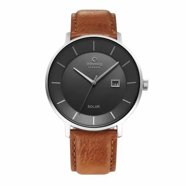 Obaku Nordlys- Camel Solar Watch Georgetown Jewelers Wood Dale, IL