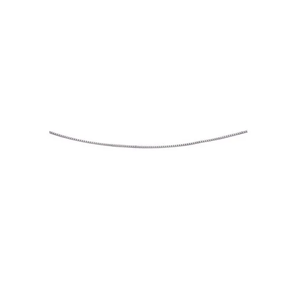 Sterling Silver 1.1mm Box Chain 18\