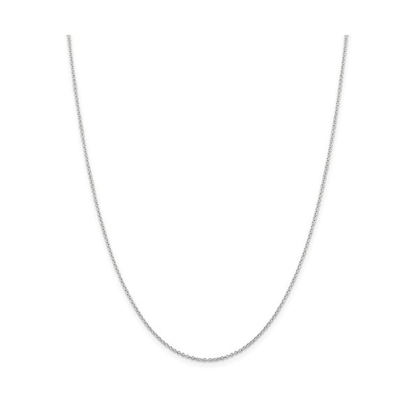 Sterling Silver 1.25mm Cable Chain 16