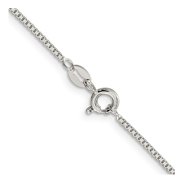Sterling Silver 1.1mm Box Chain 18