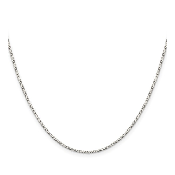 Sterling Silver 1.1mm Box Chain 18