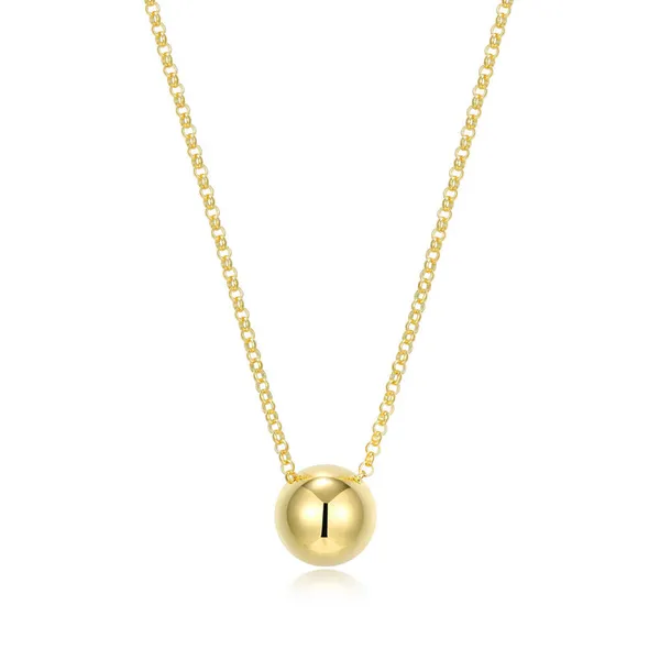Sterling Silver Gold Plated Necklace Georgetown Jewelers Wood Dale, IL