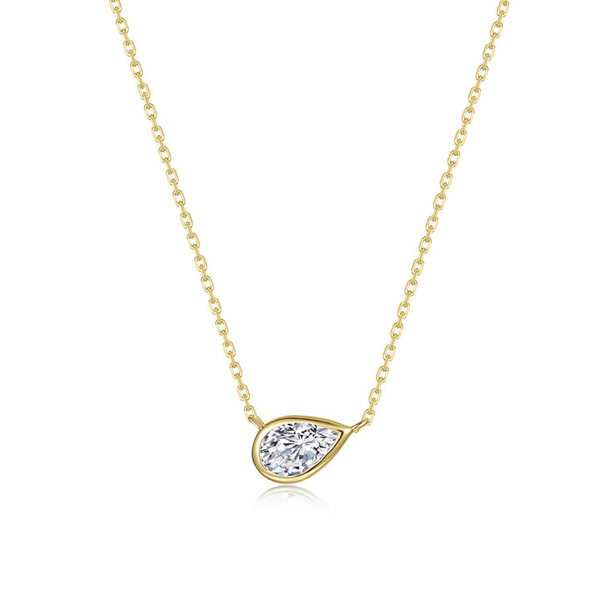 Sterling Silver Yellow Gold Plated Necklace Georgetown Jewelers Wood Dale, IL