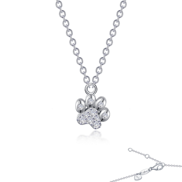 Sterling Silver Dog Paw Necklace Georgetown Jewelers Wood Dale, IL