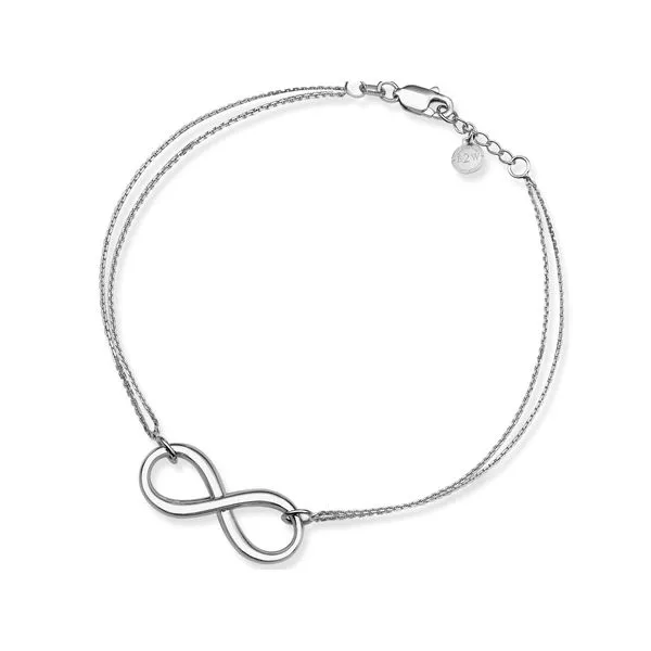 Sterling Silver Infinity Bracelet Georgetown Jewelers Wood Dale, IL