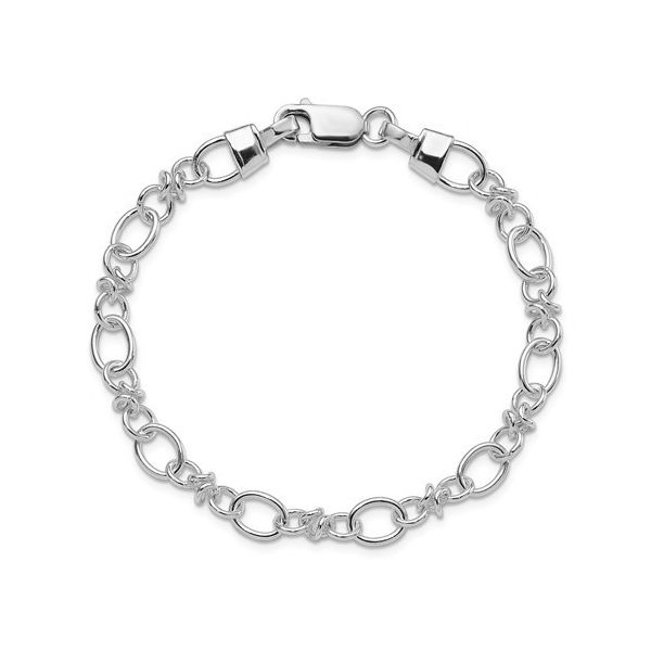 Sterling Silver Fancy Bracelet Georgetown Jewelers Wood Dale, IL