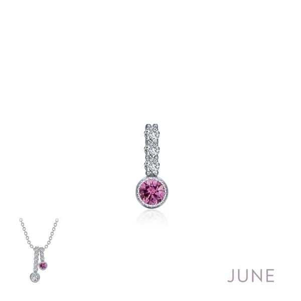 Sterling Silver June Birthstone Pendant - Simulated Alexandrite Georgetown Jewelers Wood Dale, IL