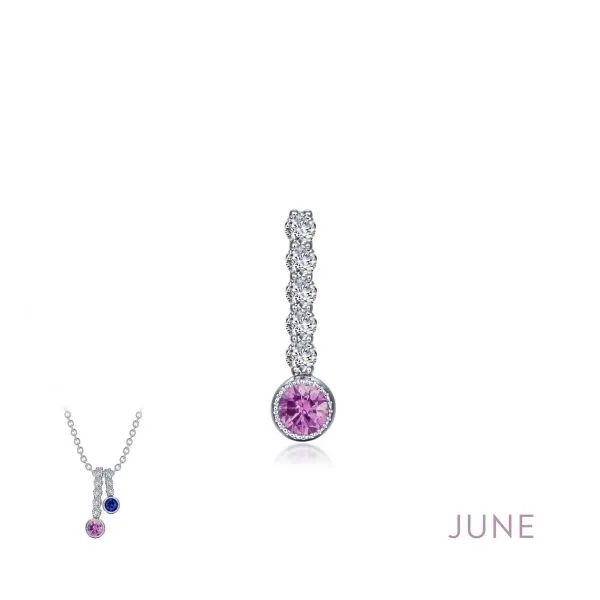 June Birthstone Pendant - Simulated Alexandrite Georgetown Jewelers Wood Dale, IL
