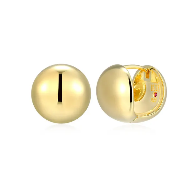 Sterling Silver Gold Plated Earrings Georgetown Jewelers Wood Dale, IL
