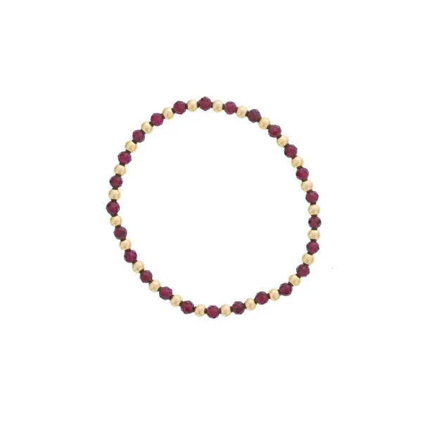 January Birthstone Fashion Bracelet - Garnet Georgetown Jewelers Wood Dale, IL