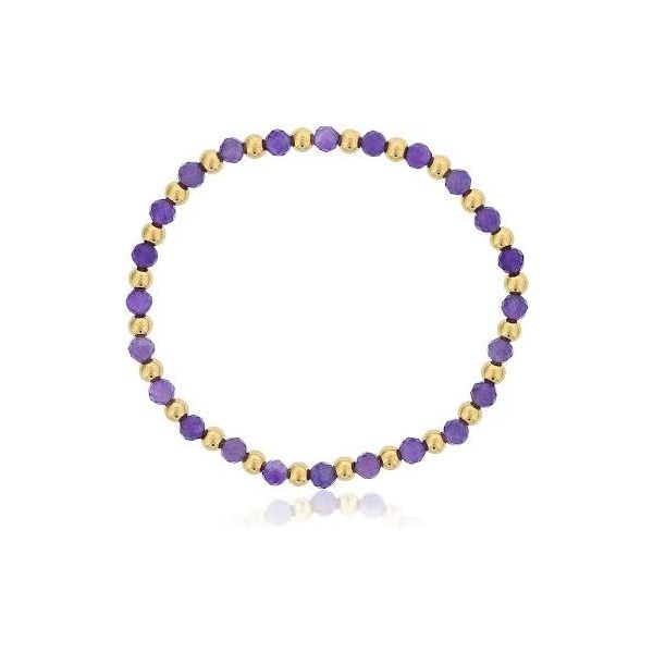 February Birthstone Fashion Bracelet - Amethyst Georgetown Jewelers Wood Dale, IL