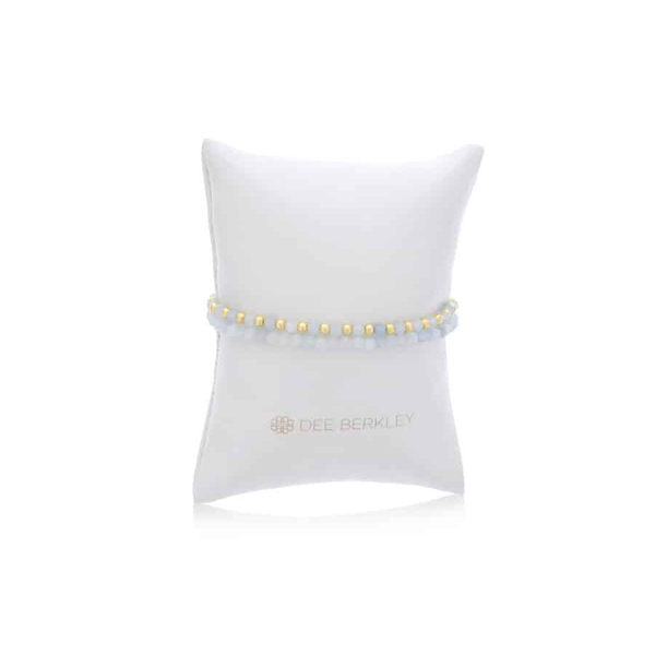 March Birthstone Fashion Bracelet - Aquamarine Image 2 Georgetown Jewelers Wood Dale, IL