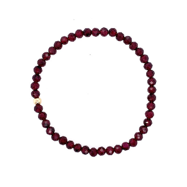 January Birthstone Fashion Bracelet - Garnet Georgetown Jewelers Wood Dale, IL
