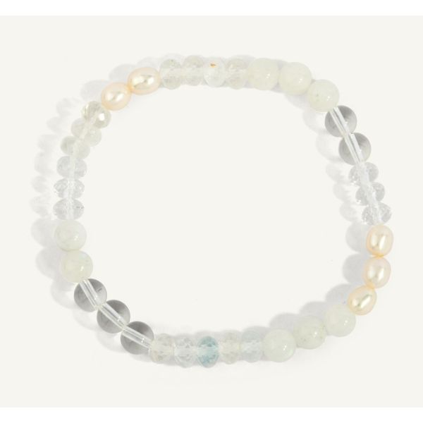 Mykonos White Beach Candy Multigem Fashion Bracelet Georgetown Jewelers Wood Dale, IL
