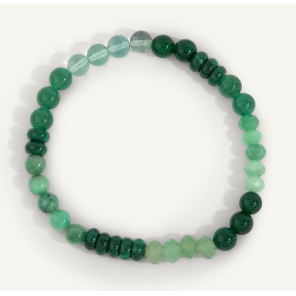 Kauai Green Beach Candy Multigem Fashion Bracelet Georgetown Jewelers Wood Dale, IL