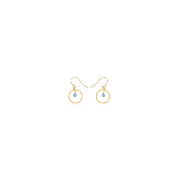 March Birthstone Fashion Earrings - Aquamarine Georgetown Jewelers Wood Dale, IL
