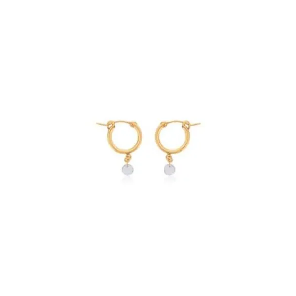 April Birthstone Fashion Earrings - White Topaz similar item image