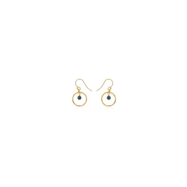May Birthstone Fashion Earrings - Emerald Georgetown Jewelers Wood Dale, IL