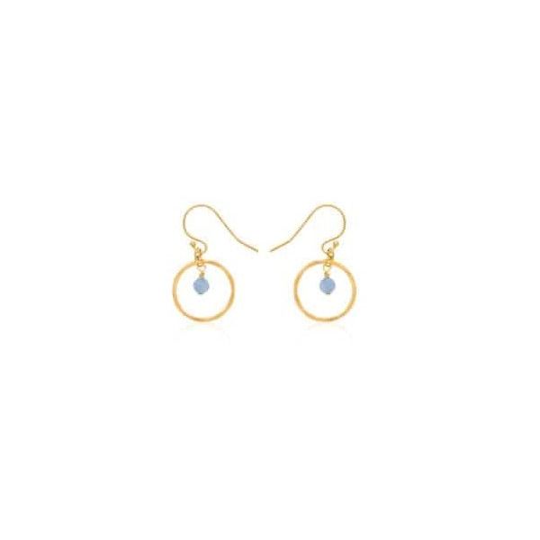 March Birthstone Fashion Earrings - Aquamarine Georgetown Jewelers Wood Dale, IL