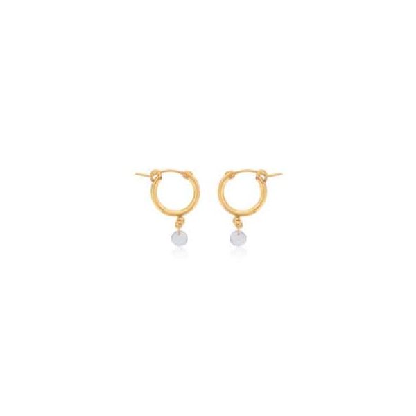 April Birthstone Fashion Earrings - White Topaz Georgetown Jewelers Wood Dale, IL