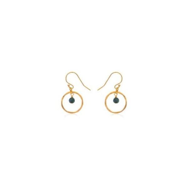 May Birthstone Fashion Earrings - Emerald Georgetown Jewelers Wood Dale, IL
