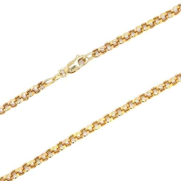 Estate 14K Yellow Gold Rolo Chain 19