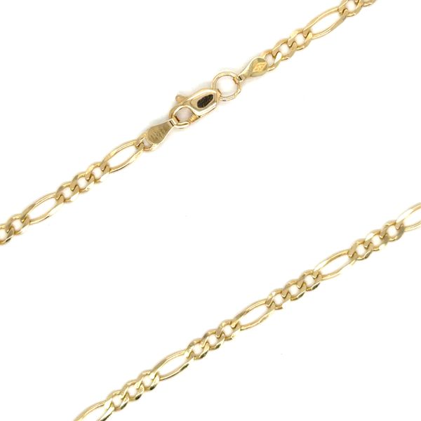 Estate 14K Yellow Gold Figaro Chain Georgetown Jewelers Wood Dale, IL