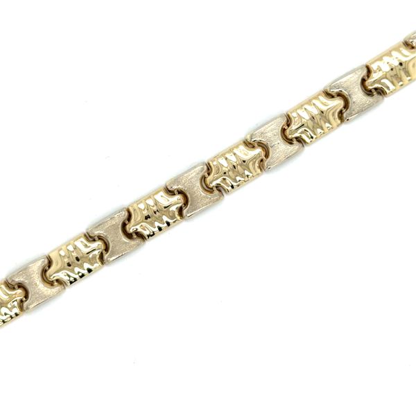 Estate 10K Two-Tone Gold Bracelet Georgetown Jewelers Wood Dale, IL