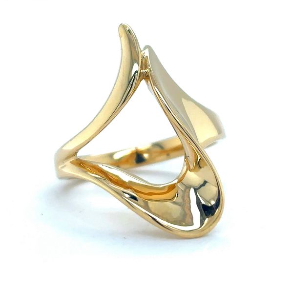 Estate 14K Yellow Gold Freeform Ring Georgetown Jewelers Wood Dale, IL