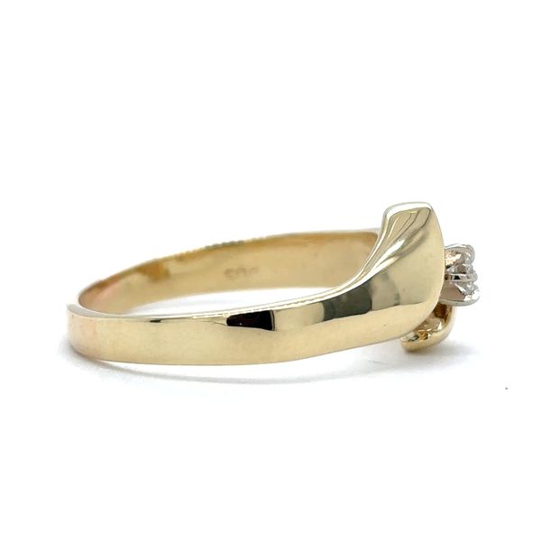 Estate 14K Yellow Gold Diamond Ring Image 2 Georgetown Jewelers Wood Dale, IL