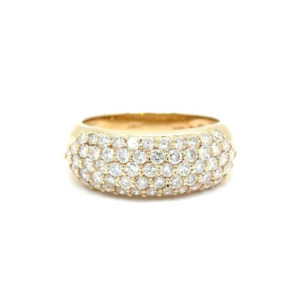 Estate Gold Diamond Dome Ring Georgetown Jewelers Wood Dale, IL