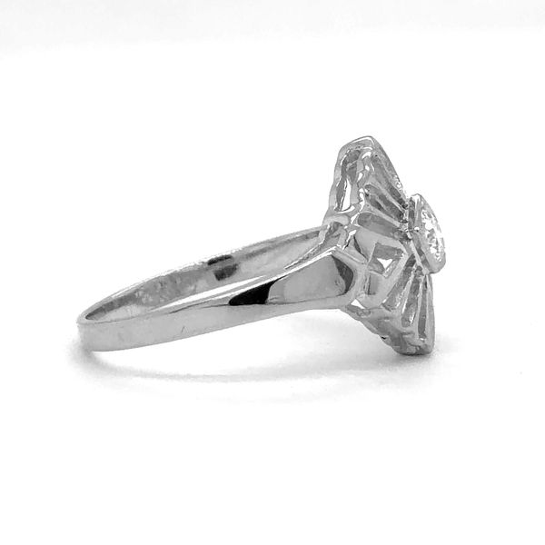 Estate White Gold Ladies Diamond  Ring Image 2 Georgetown Jewelers Wood Dale, IL