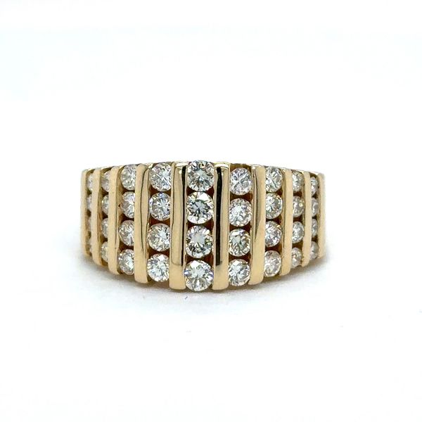 Estate Yellow Gold Diamond Dome Band Georgetown Jewelers Wood Dale, IL