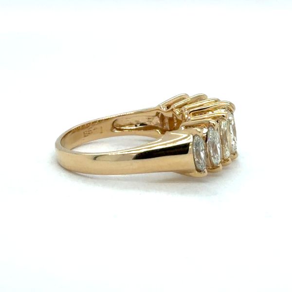 Estate Marquise Diamond Pyramid Ring Image 2 Georgetown Jewelers Wood Dale, IL